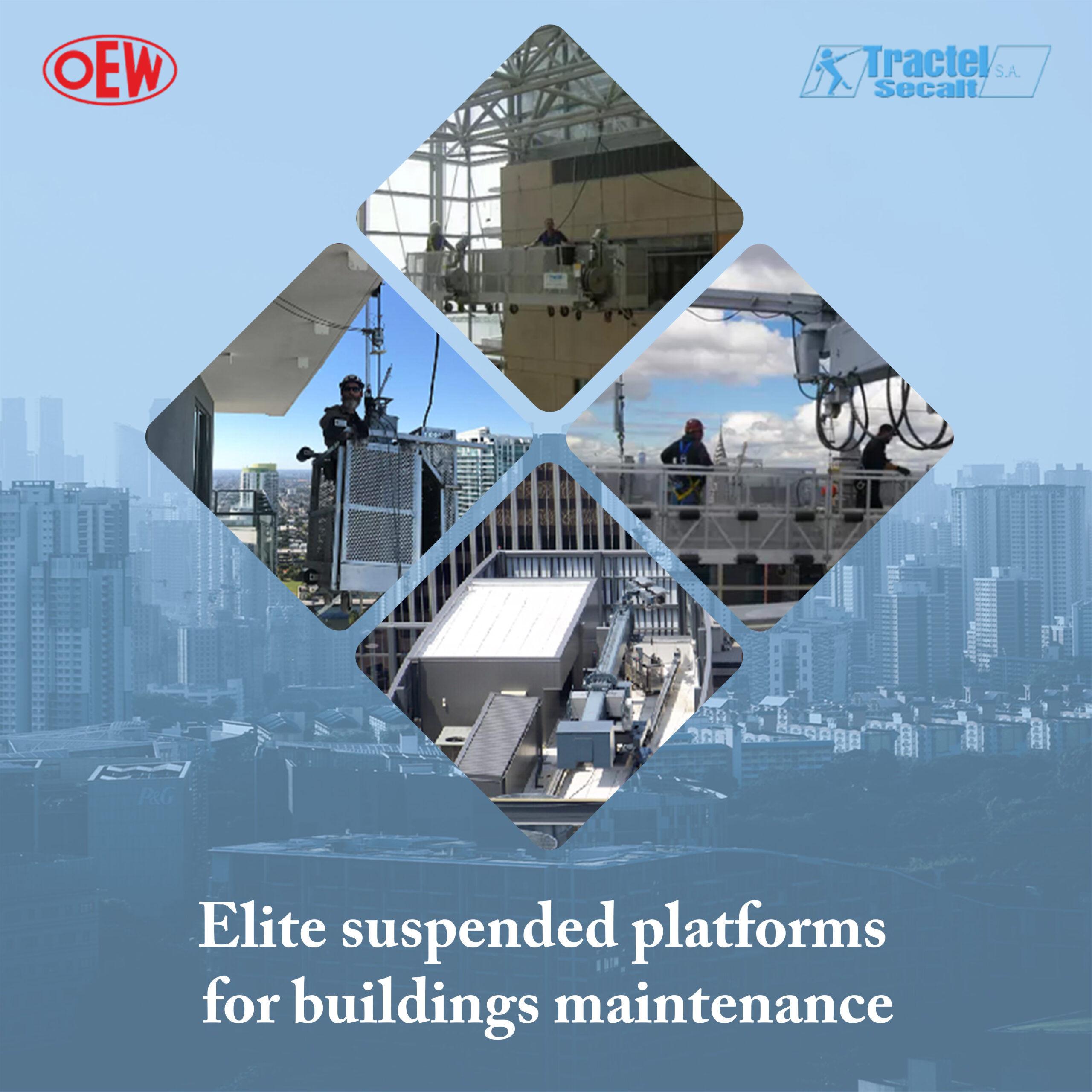 Superior Suspended Platforms by OEW – Powered by Tractel