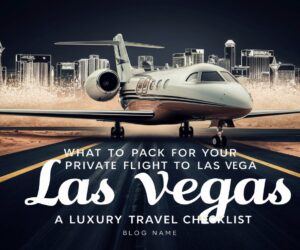 What to Pack for Your Private Flight to Las Vegas: A Luxury Travel Checklist?