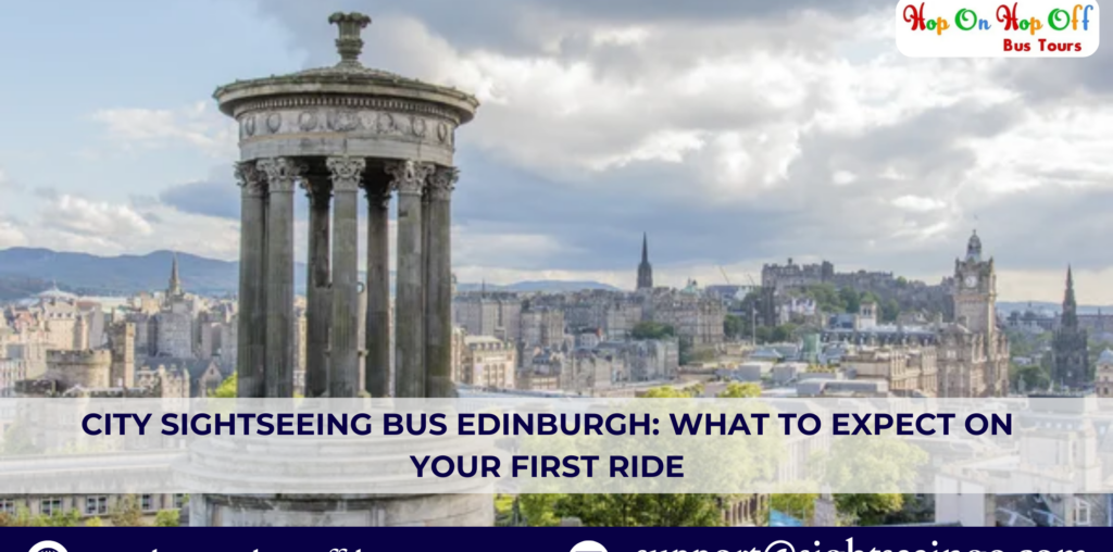 City Sightseeing Bus Edinburgh