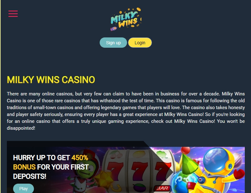 Discover the Thrills of Milky Wins Casino Online Games